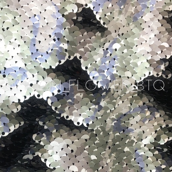 Free People Camouflage Sequin Mini Skirt - Picture 4 of 14